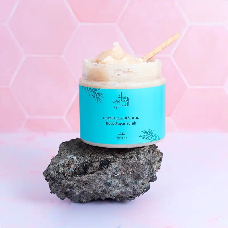 Lychee Body Sugar Scrub 500g