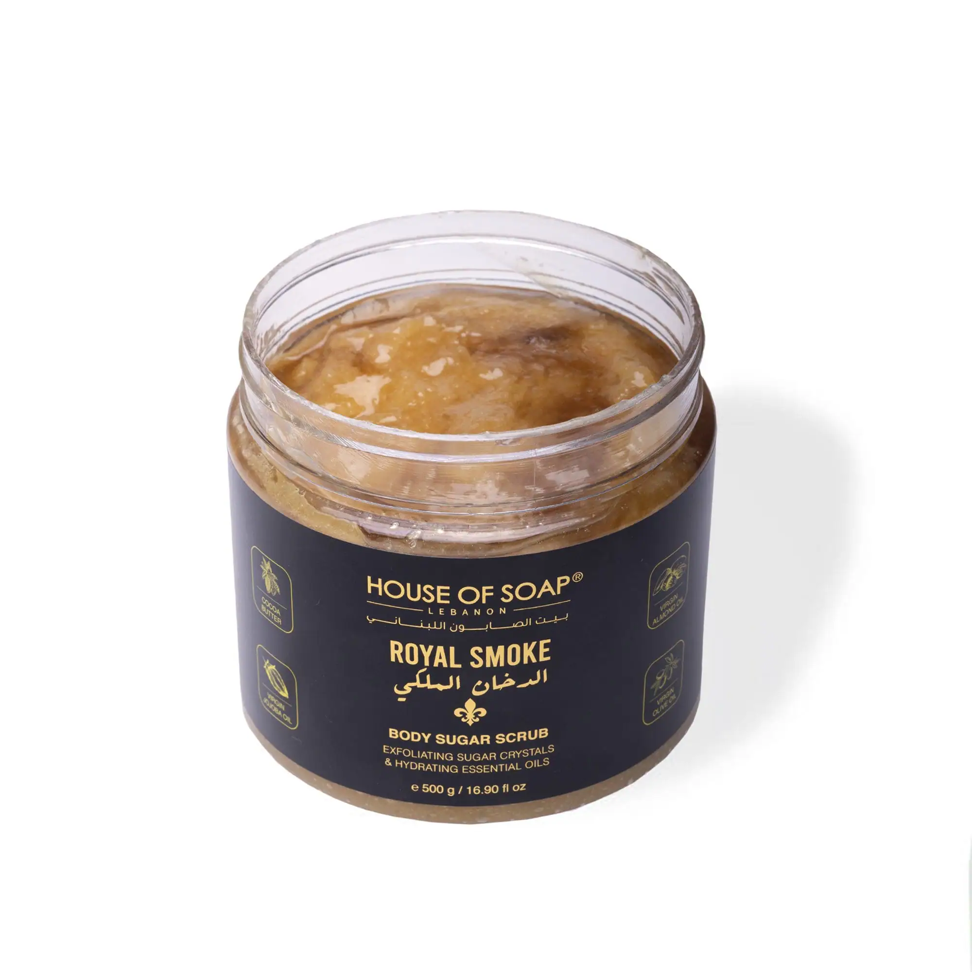Royal Smoke Body Sugar Scrub 500g - صورة 2